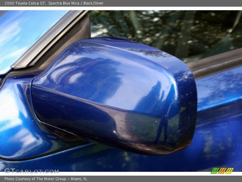 Spectra Blue Mica / Black/Silver 2000 Toyota Celica GT