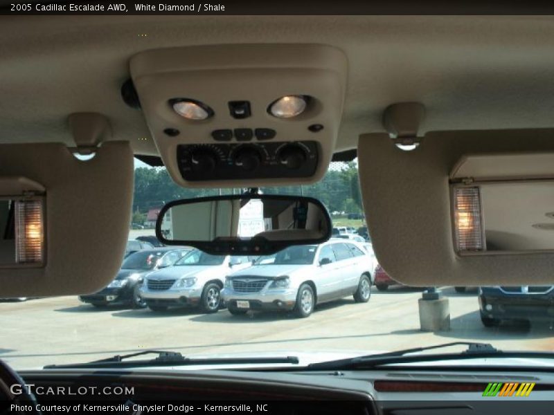 White Diamond / Shale 2005 Cadillac Escalade AWD