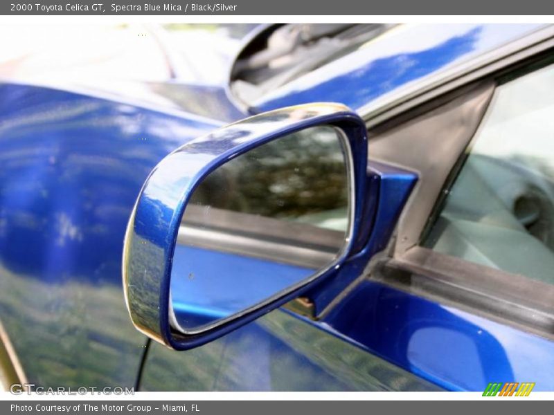 Spectra Blue Mica / Black/Silver 2000 Toyota Celica GT