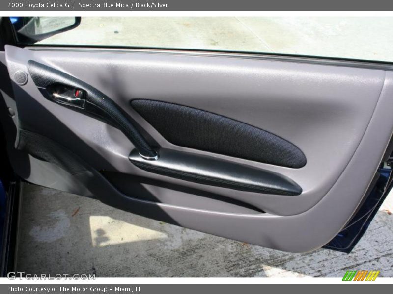 Spectra Blue Mica / Black/Silver 2000 Toyota Celica GT