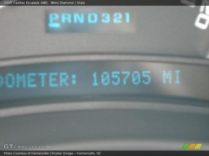 White Diamond / Shale 2005 Cadillac Escalade AWD