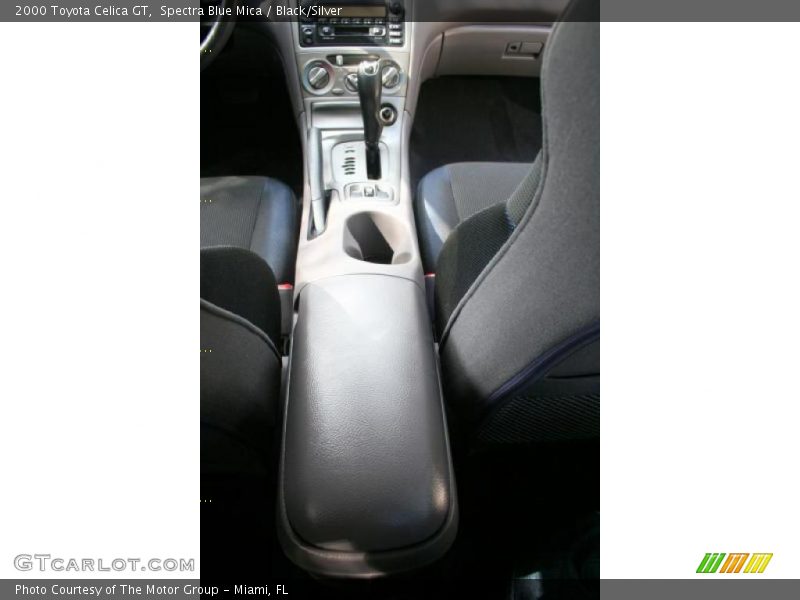 Spectra Blue Mica / Black/Silver 2000 Toyota Celica GT