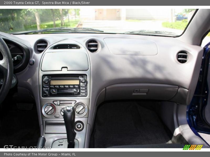 Spectra Blue Mica / Black/Silver 2000 Toyota Celica GT