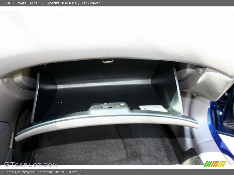 Spectra Blue Mica / Black/Silver 2000 Toyota Celica GT