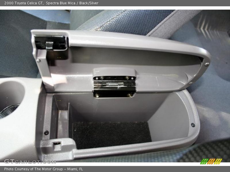 Spectra Blue Mica / Black/Silver 2000 Toyota Celica GT