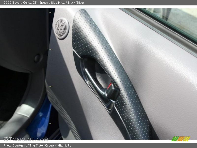 Spectra Blue Mica / Black/Silver 2000 Toyota Celica GT