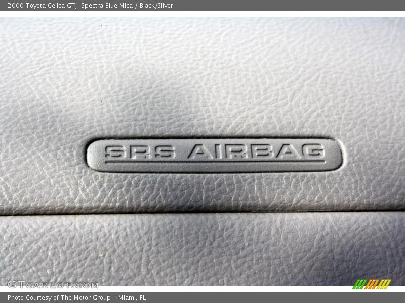 Spectra Blue Mica / Black/Silver 2000 Toyota Celica GT