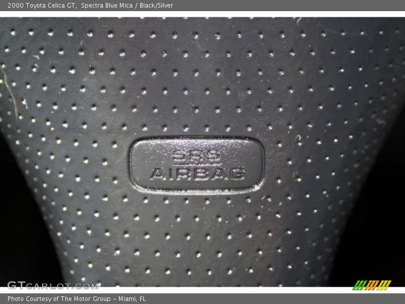 Spectra Blue Mica / Black/Silver 2000 Toyota Celica GT