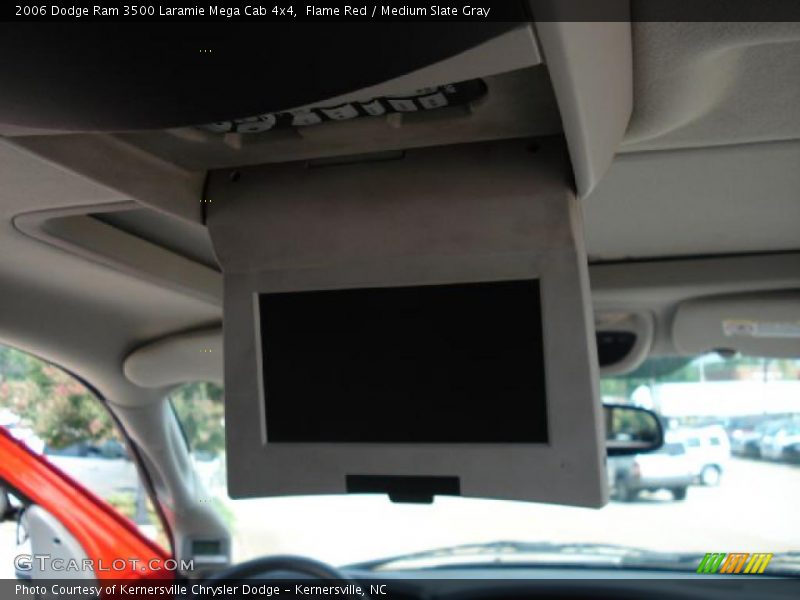 Flame Red / Medium Slate Gray 2006 Dodge Ram 3500 Laramie Mega Cab 4x4