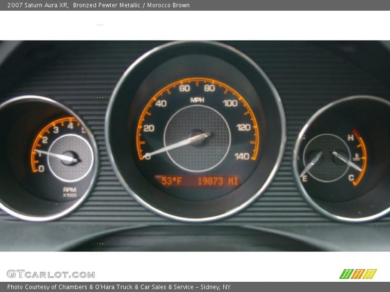 Bronzed Pewter Metallic / Morocco Brown 2007 Saturn Aura XR