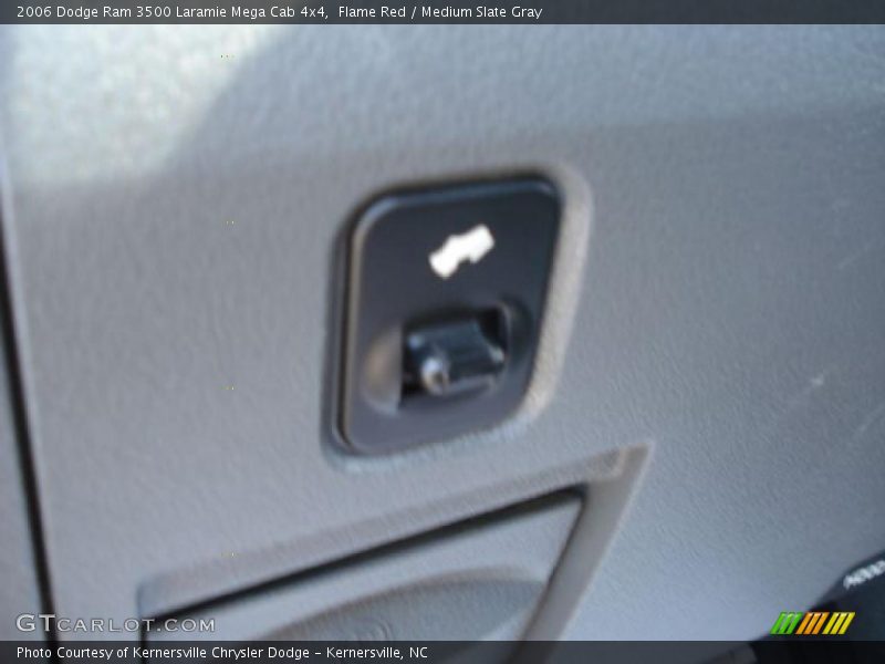 Flame Red / Medium Slate Gray 2006 Dodge Ram 3500 Laramie Mega Cab 4x4