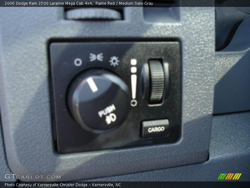 Flame Red / Medium Slate Gray 2006 Dodge Ram 3500 Laramie Mega Cab 4x4