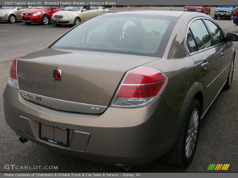 Bronzed Pewter Metallic / Morocco Brown 2007 Saturn Aura XR