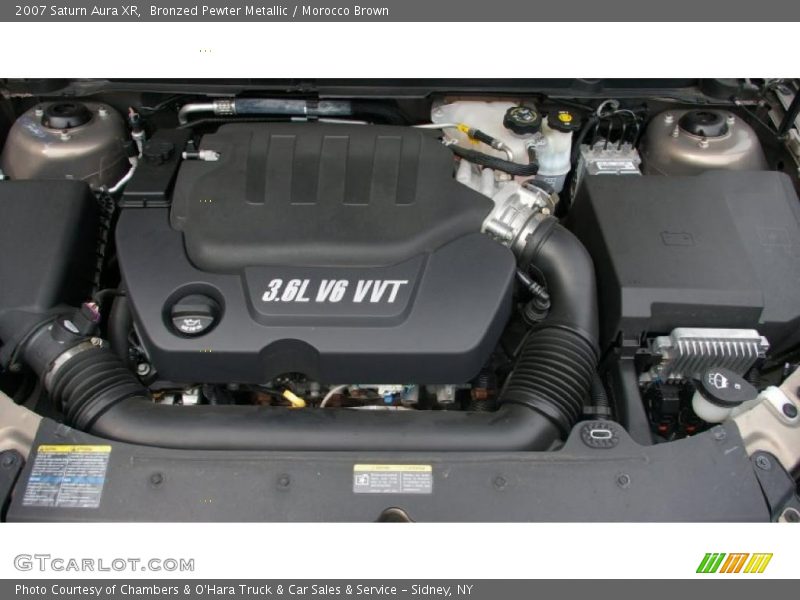 Bronzed Pewter Metallic / Morocco Brown 2007 Saturn Aura XR