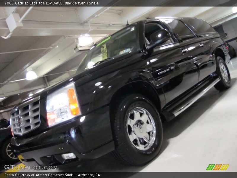 Black Raven / Shale 2005 Cadillac Escalade ESV AWD