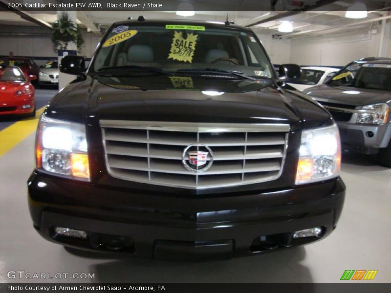 Black Raven / Shale 2005 Cadillac Escalade ESV AWD