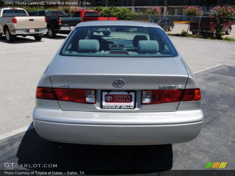 Lunar Mist Metallic / Gray 2001 Toyota Camry LE