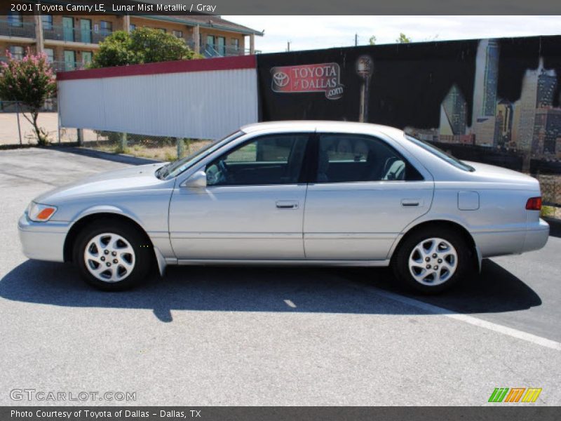 Lunar Mist Metallic / Gray 2001 Toyota Camry LE
