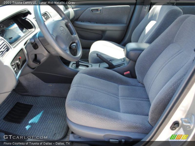 Lunar Mist Metallic / Gray 2001 Toyota Camry LE