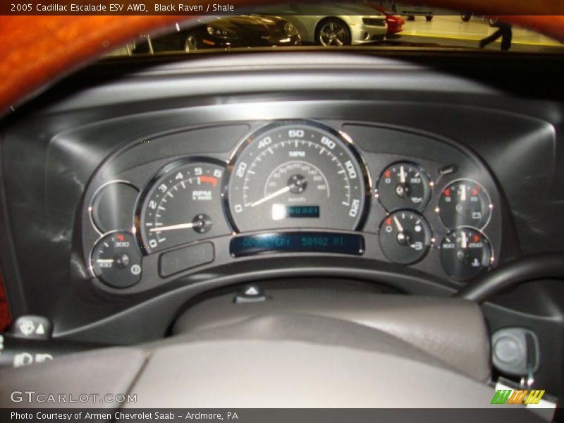 Black Raven / Shale 2005 Cadillac Escalade ESV AWD
