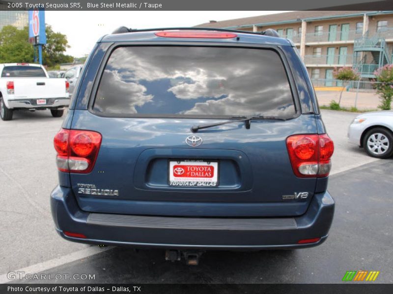 Blue Steel Metallic / Taupe 2005 Toyota Sequoia SR5