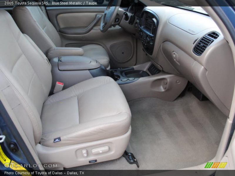 Blue Steel Metallic / Taupe 2005 Toyota Sequoia SR5