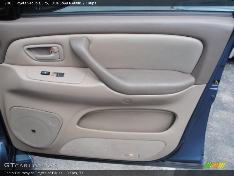 Blue Steel Metallic / Taupe 2005 Toyota Sequoia SR5