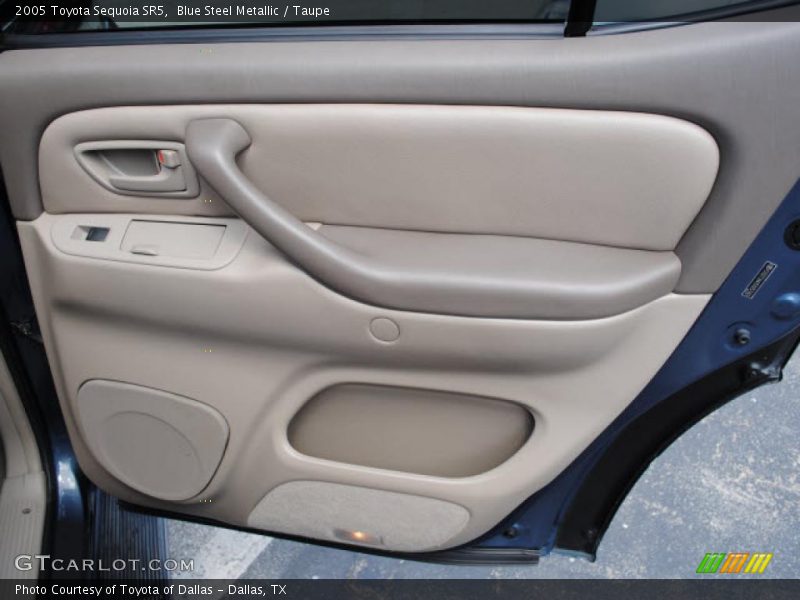 Blue Steel Metallic / Taupe 2005 Toyota Sequoia SR5