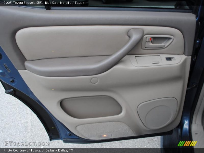 Blue Steel Metallic / Taupe 2005 Toyota Sequoia SR5