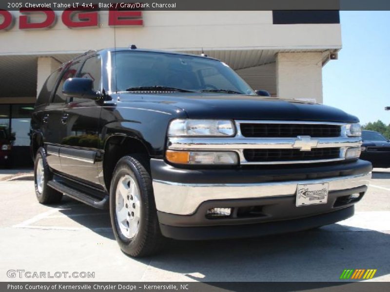 Black / Gray/Dark Charcoal 2005 Chevrolet Tahoe LT 4x4