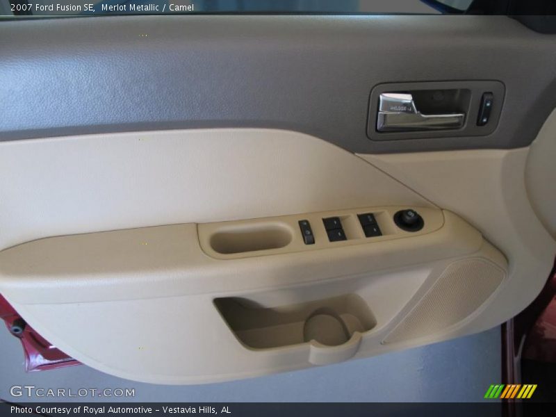 Merlot Metallic / Camel 2007 Ford Fusion SE