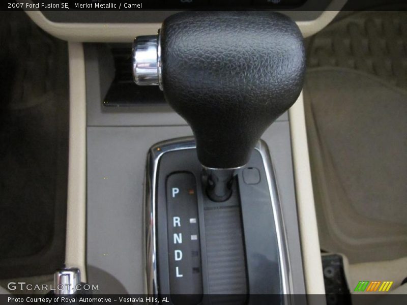 Merlot Metallic / Camel 2007 Ford Fusion SE