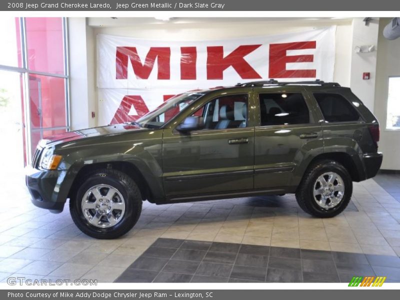 Jeep Green Metallic / Dark Slate Gray 2008 Jeep Grand Cherokee Laredo