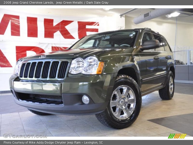 Jeep Green Metallic / Dark Slate Gray 2008 Jeep Grand Cherokee Laredo
