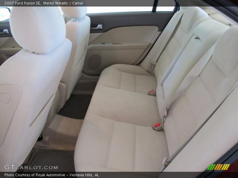 Merlot Metallic / Camel 2007 Ford Fusion SE