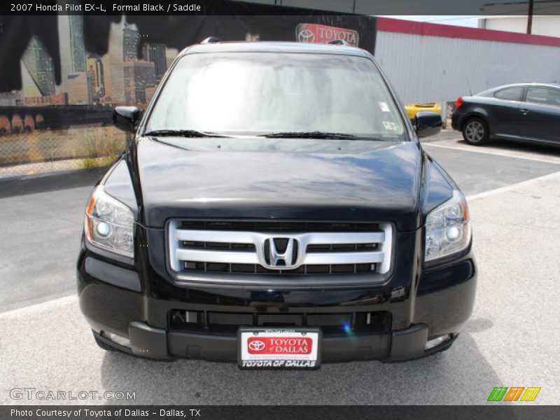Formal Black / Saddle 2007 Honda Pilot EX-L