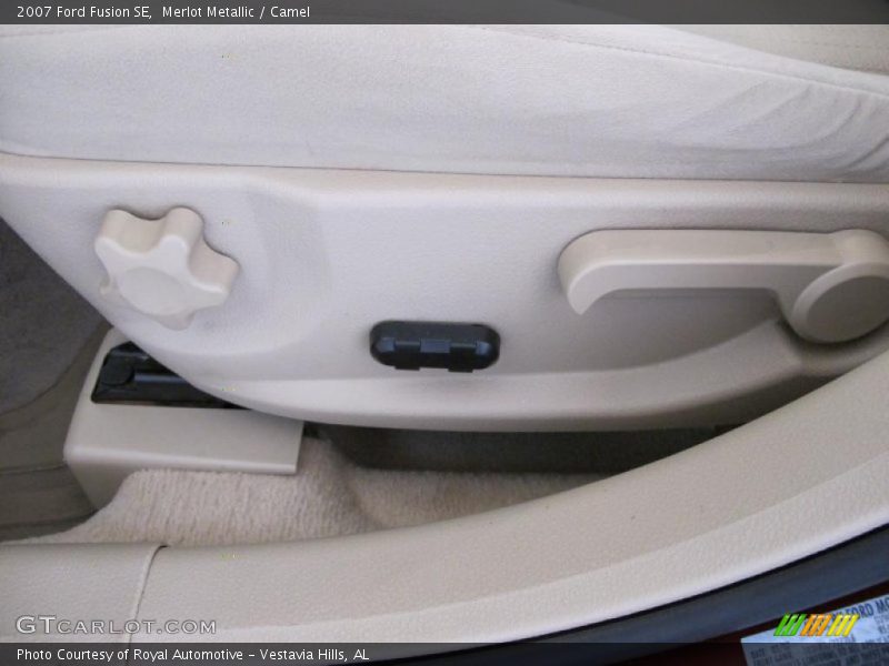 Merlot Metallic / Camel 2007 Ford Fusion SE