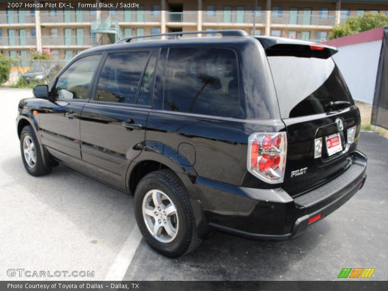 Formal Black / Saddle 2007 Honda Pilot EX-L