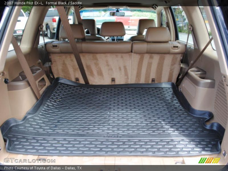 Formal Black / Saddle 2007 Honda Pilot EX-L