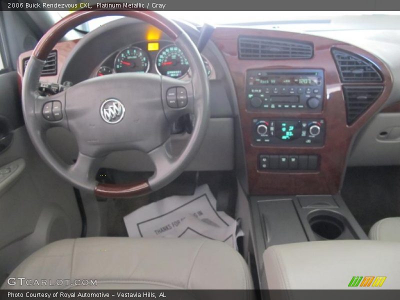 Platinum Metallic / Gray 2006 Buick Rendezvous CXL