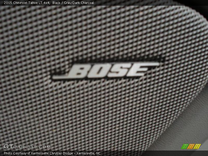 Black / Gray/Dark Charcoal 2005 Chevrolet Tahoe LT 4x4