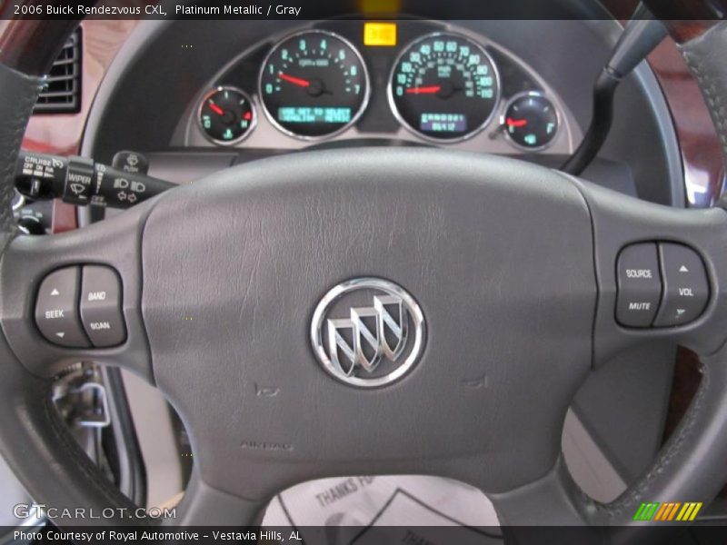 Platinum Metallic / Gray 2006 Buick Rendezvous CXL