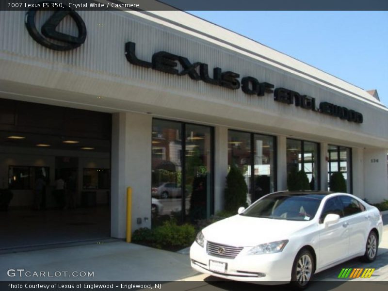 Crystal White / Cashmere 2007 Lexus ES 350