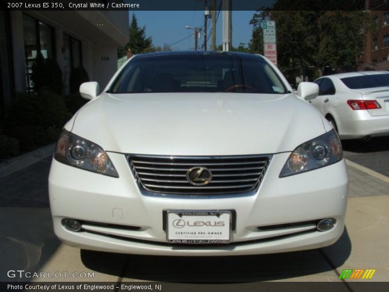 Crystal White / Cashmere 2007 Lexus ES 350