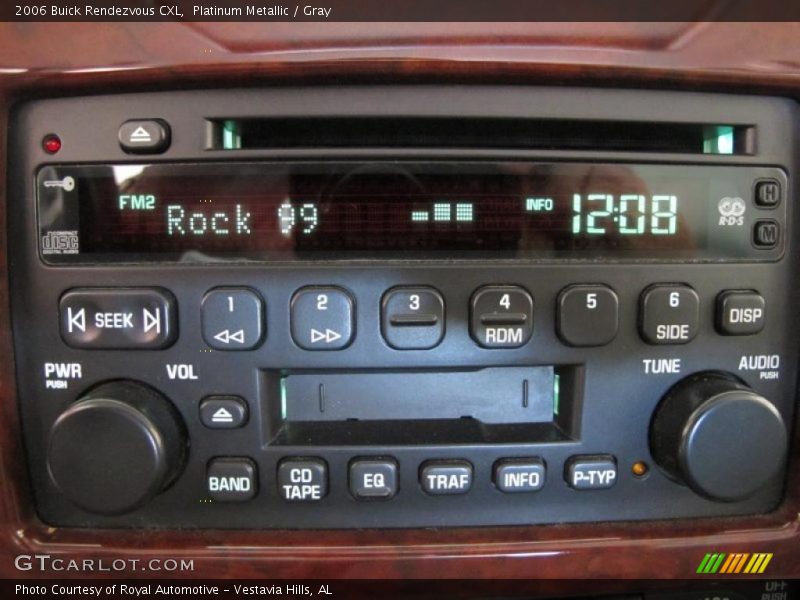 Platinum Metallic / Gray 2006 Buick Rendezvous CXL