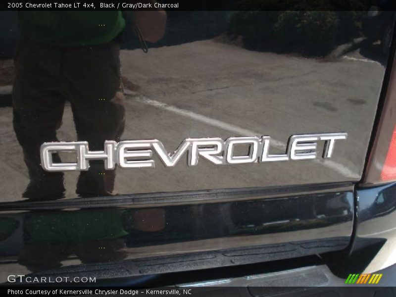 Black / Gray/Dark Charcoal 2005 Chevrolet Tahoe LT 4x4