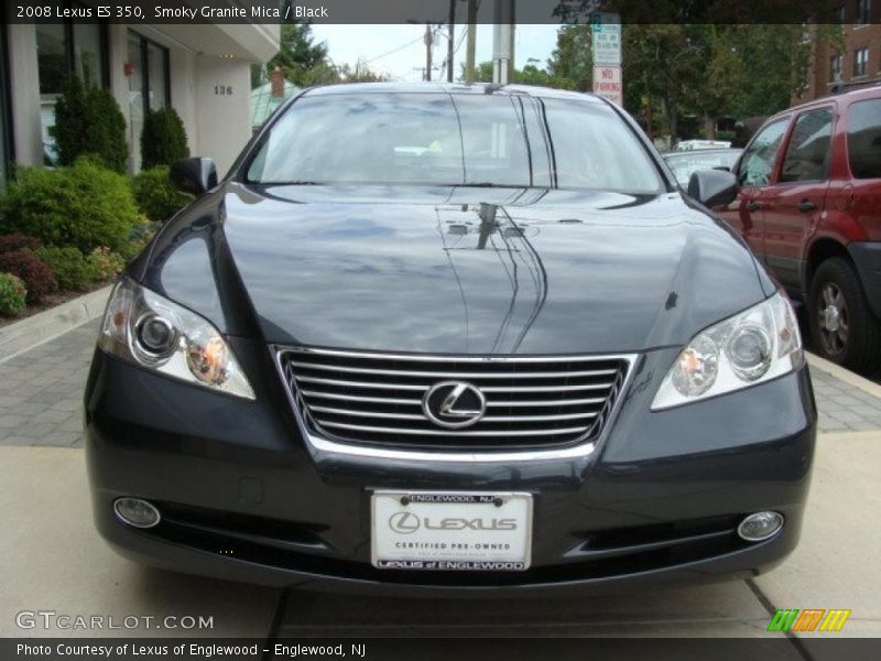 Smoky Granite Mica / Black 2008 Lexus ES 350