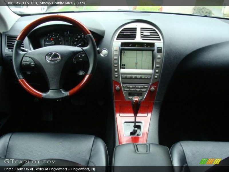 Smoky Granite Mica / Black 2008 Lexus ES 350