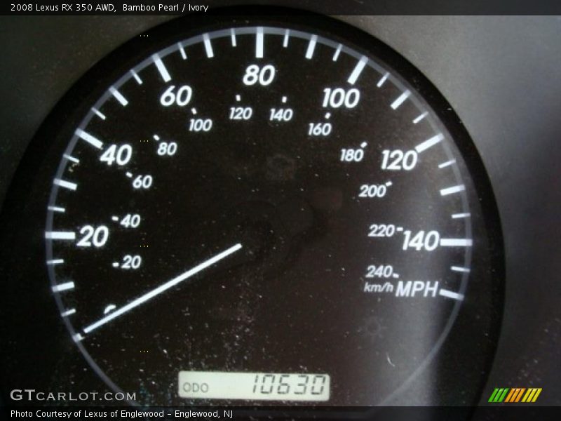 Bamboo Pearl / Ivory 2008 Lexus RX 350 AWD