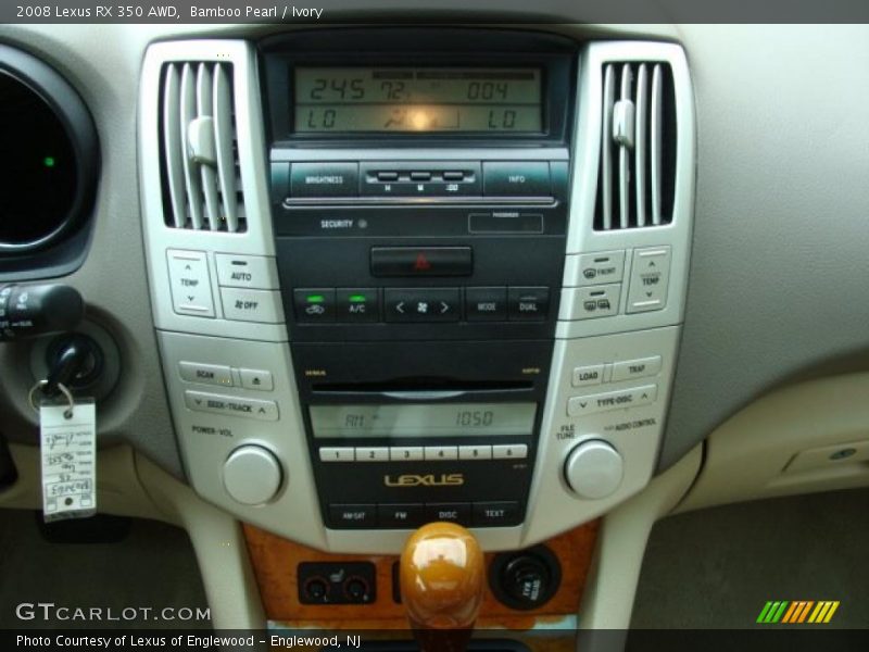 Bamboo Pearl / Ivory 2008 Lexus RX 350 AWD